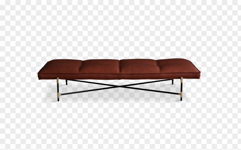 Bed Daybed Aniline Leather Couch PNG