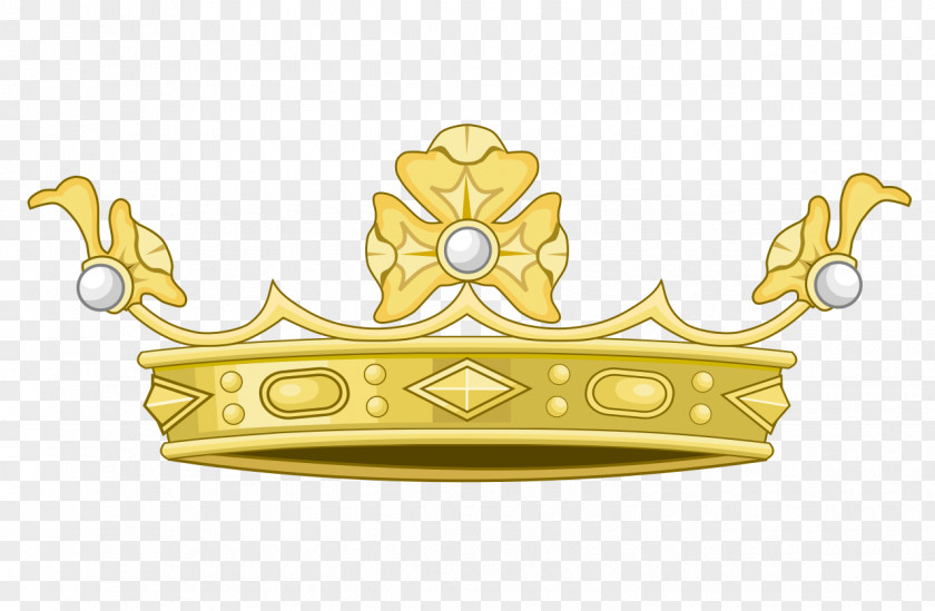 Continental Crown Material Coronet Heraldry Duke PNG