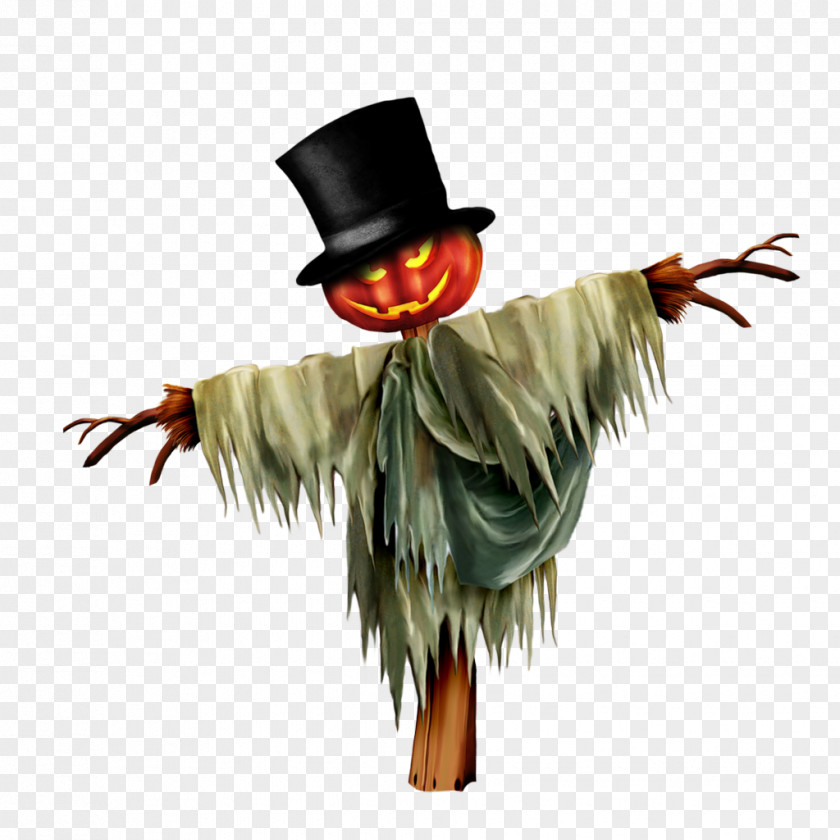 Halloween Scarecrow Holiday Clip Art PNG