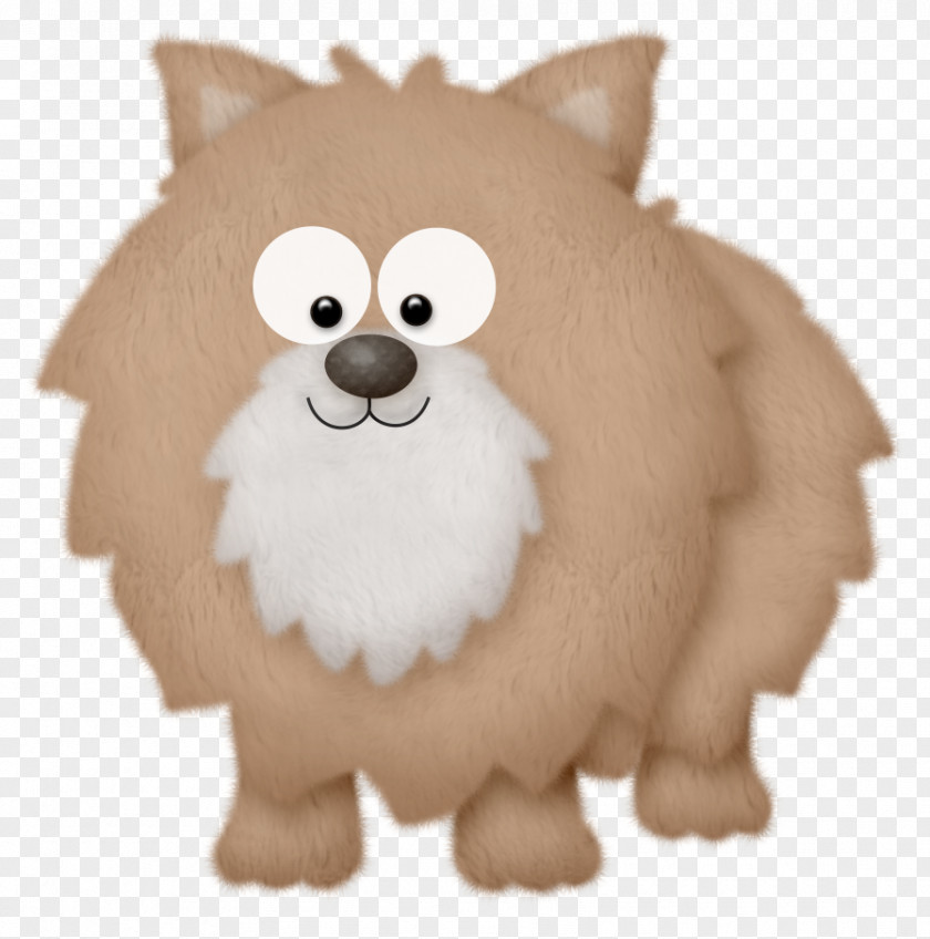 Japanese Spitz Fawn Cat And Dog Cartoon PNG