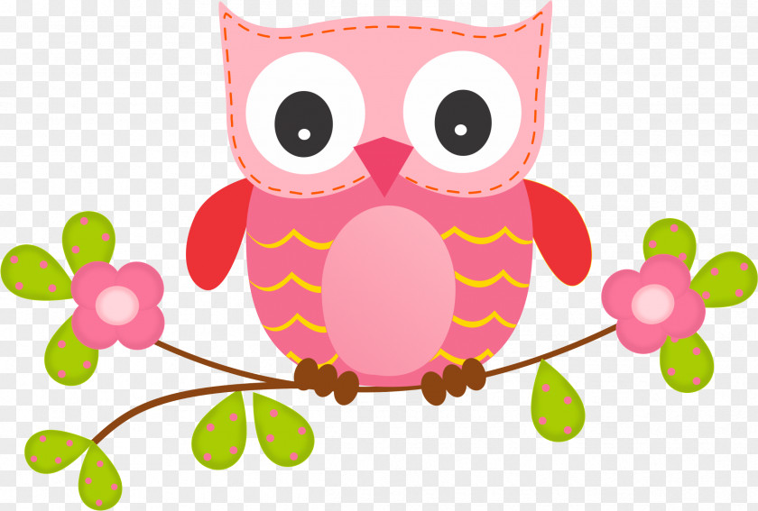 Owl Little Drawing Sticker PNG