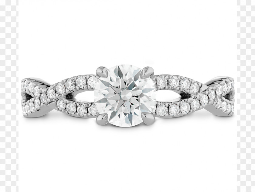 Ring Engagement Diamond Cut Solitaire PNG