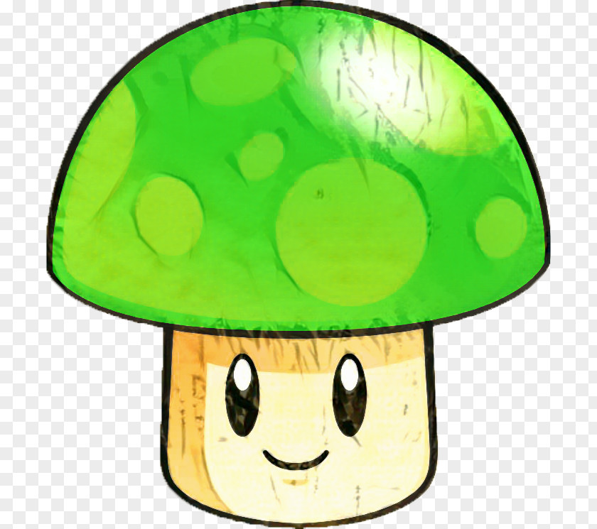 Smile Cartoon Mushroom PNG
