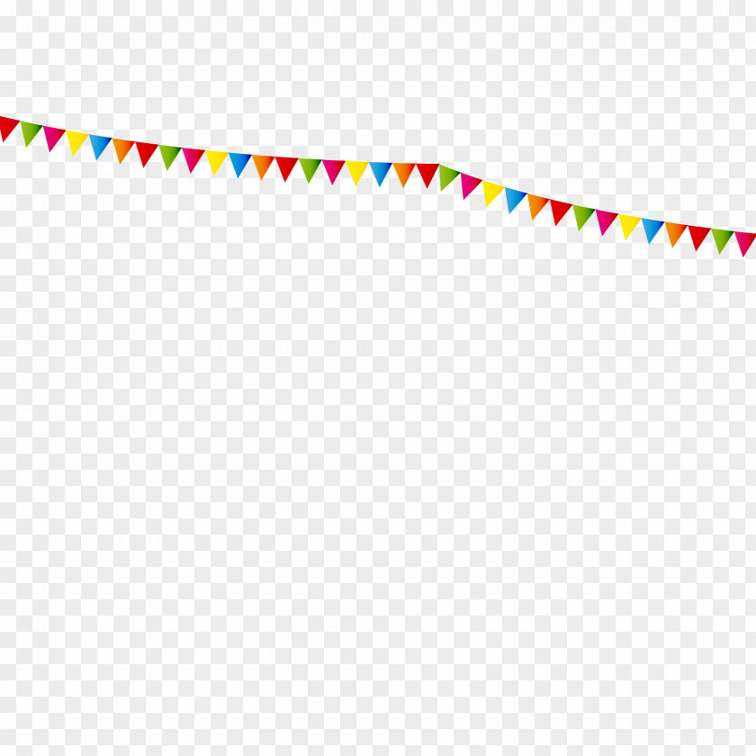 Triangle Bunting Decoration Material Clip Art PNG