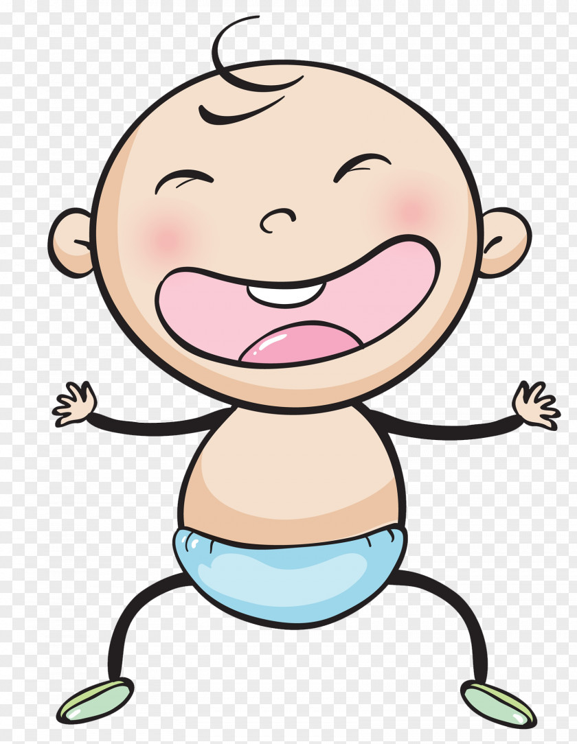 Cute Baby Infant Drawing Clip Art PNG