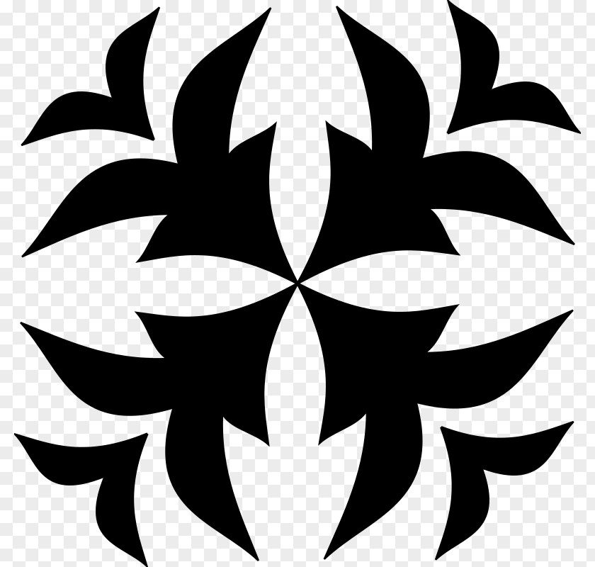 Design Floral Motif Clip Art PNG