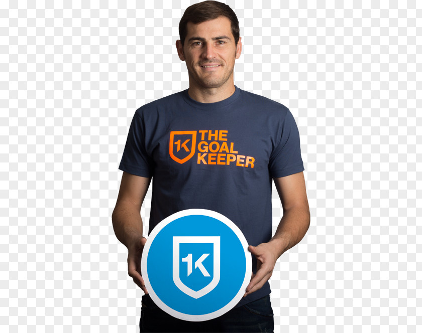 Iker Casillas T-shirt Facial Hair Logo Sleeve Shoulder PNG
