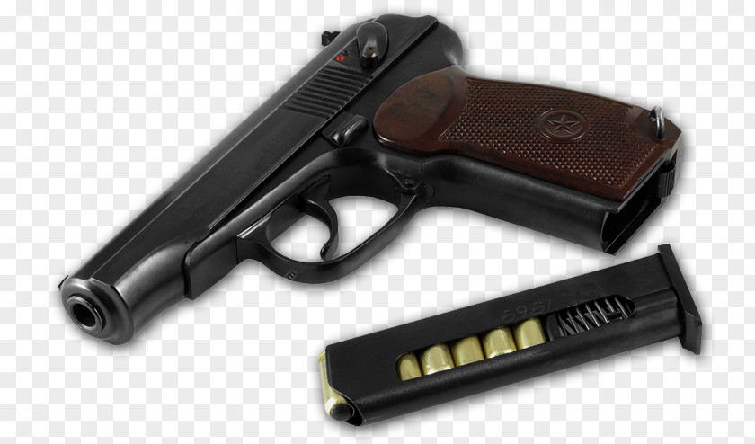 Pistols Makarov Pistol Firearm Handgun PNG