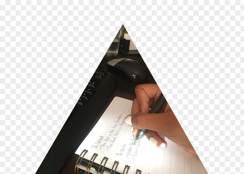 Triangle Writing PNG