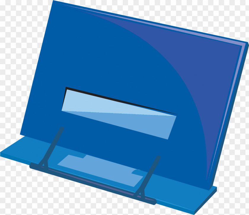 Vector Hand-painted Blue Folder Directory File PNG