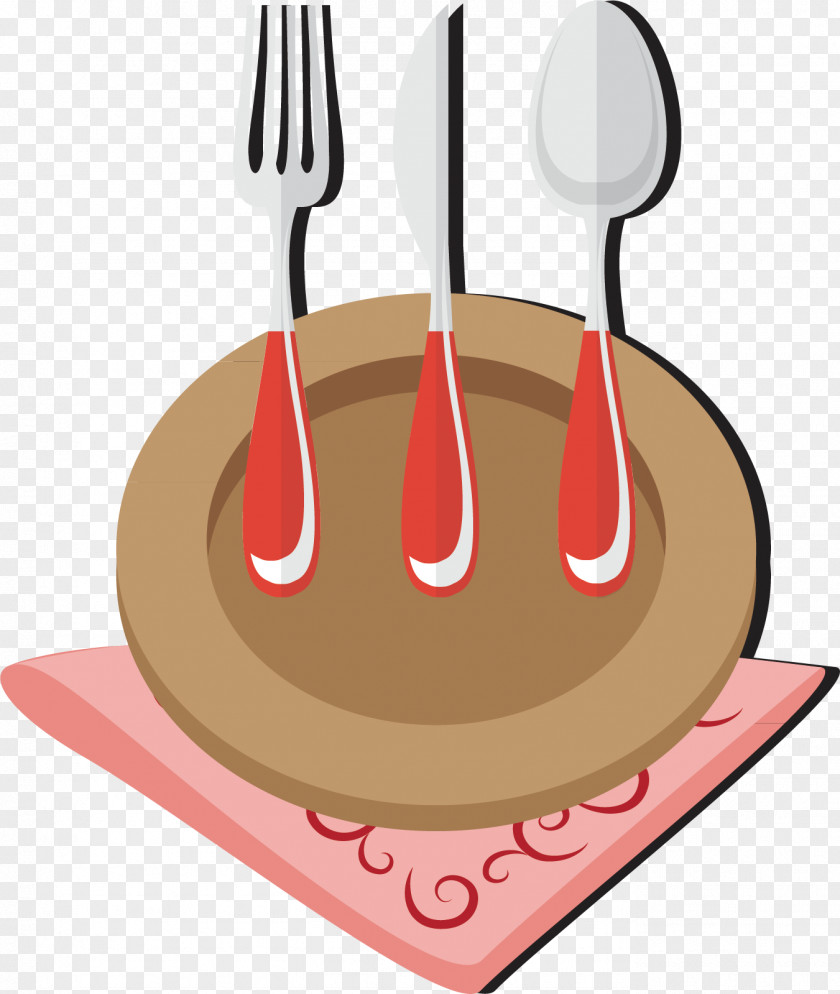 Cartoon Knife And Fork Material Spoon PNG