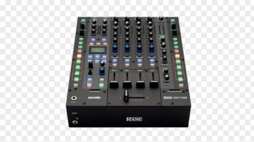 Rane Corporation Sixty-Four DJ Mixer Audio Mixers Disc Jockey PNG