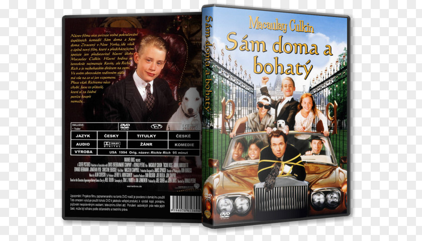 Richie Rich Home Alone Film Series United States Comedy Cinema PNG