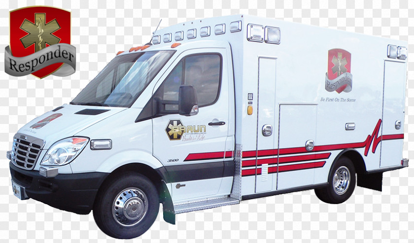 Ambulance Emergency Vehicle Car Braun Industries, Inc. PNG
