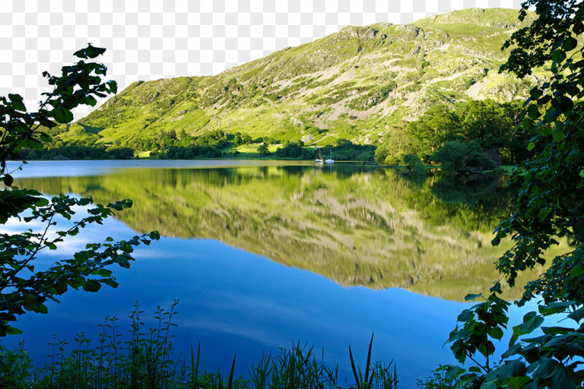 Beautiful Scenic Lake District Of England Derwentwater Ullswater Glenridding Keswick Howtown PNG