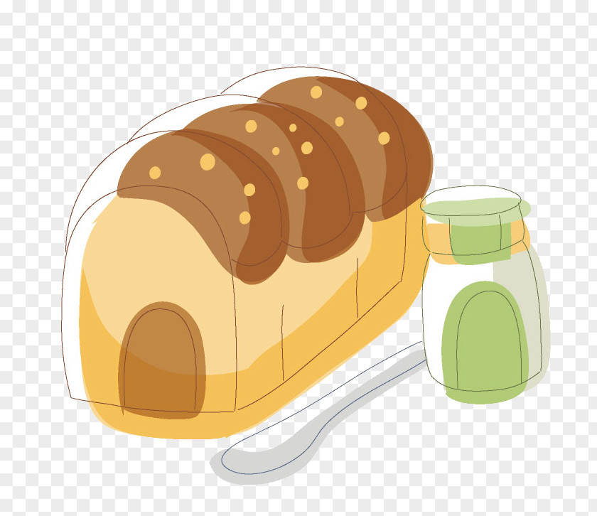 Chocolate Hamburg Hamburger Jam Sandwich Bread Illustration PNG