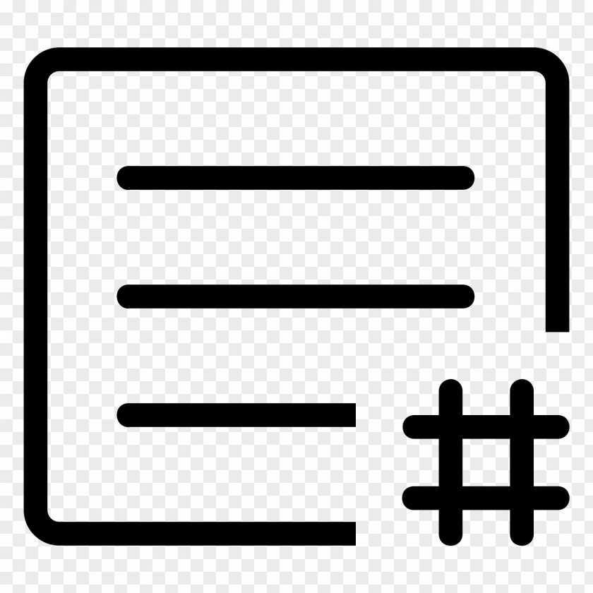 Social Media Hashtag Symbol Clip Art PNG