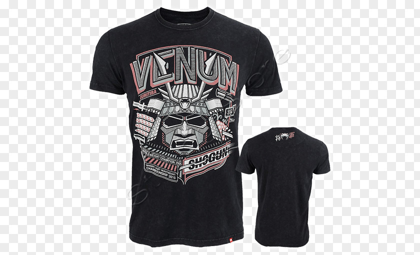 T-shirt Long-sleeved Venum Ultimate Fighting Championship Mixed Martial Arts PNG