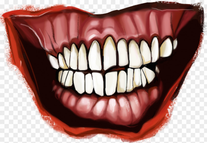Tongue Vampire Tooth Cartoon PNG