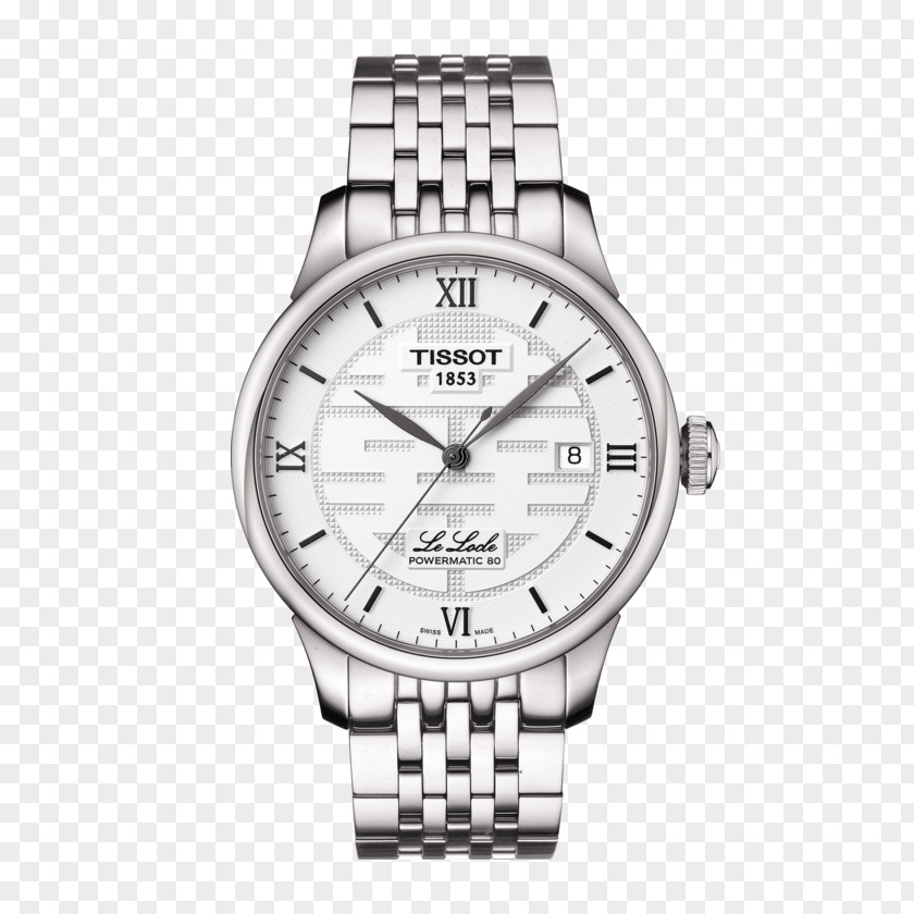 Watch Le Locle Tissot Automatic Jewellery PNG