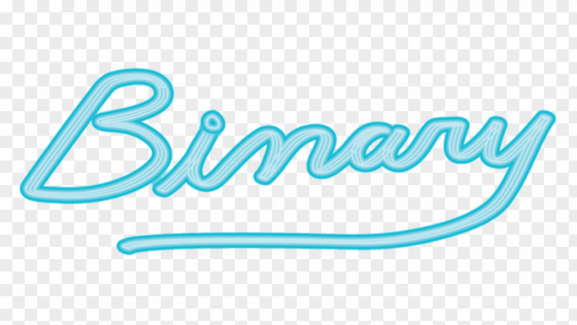Binary Logo Brand Font PNG