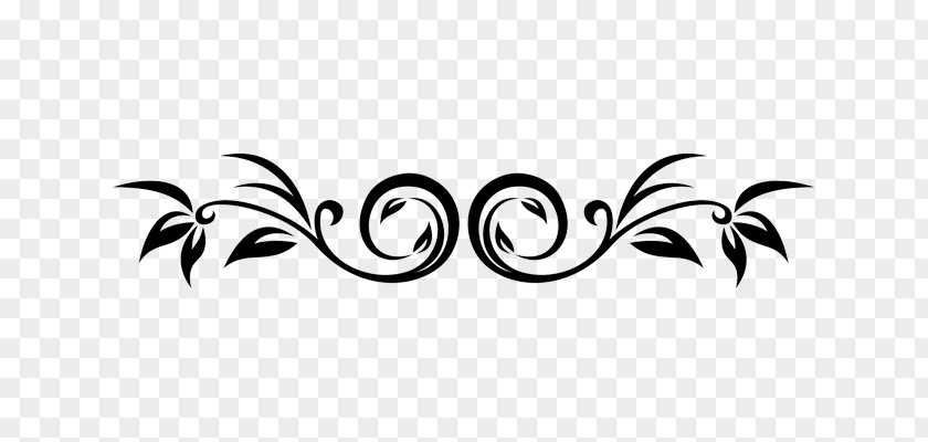 Black Decoration Scroll Decorative Arts Ornament Clip Art PNG