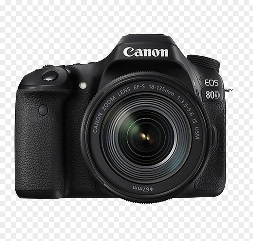 Canon Camera EOS 80D EF-S 18u2013135mm Lens EF Mount 17u201355mm PNG