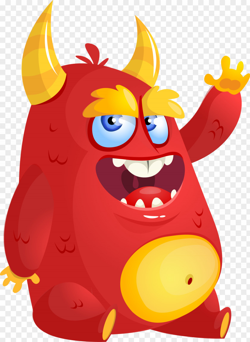 Cute Devil Monster PNG
