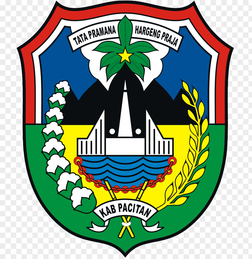 Logo Bendera Indonesia Pacitan Gemaharjo Pucangombo Regency Bandar PNG