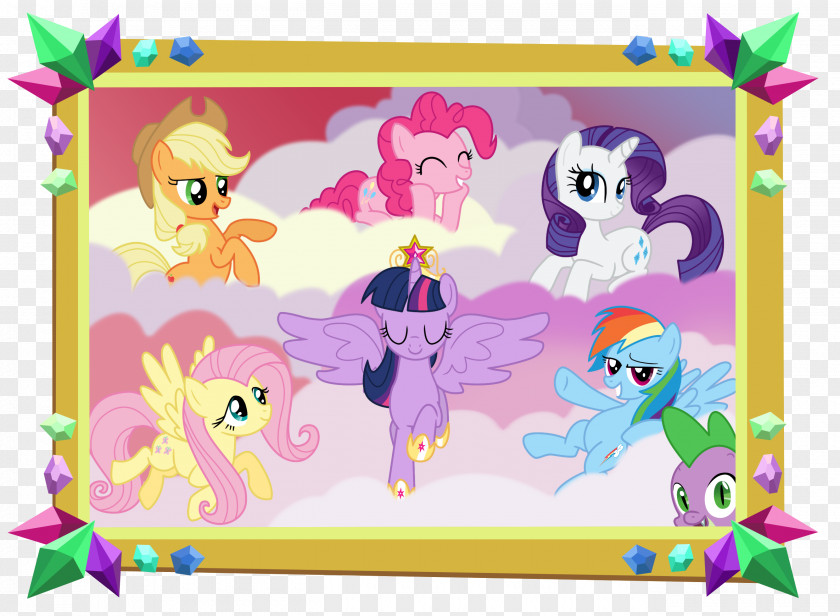 My Little Pony Spike Rarity Pinkie Pie Rainbow Dash PNG