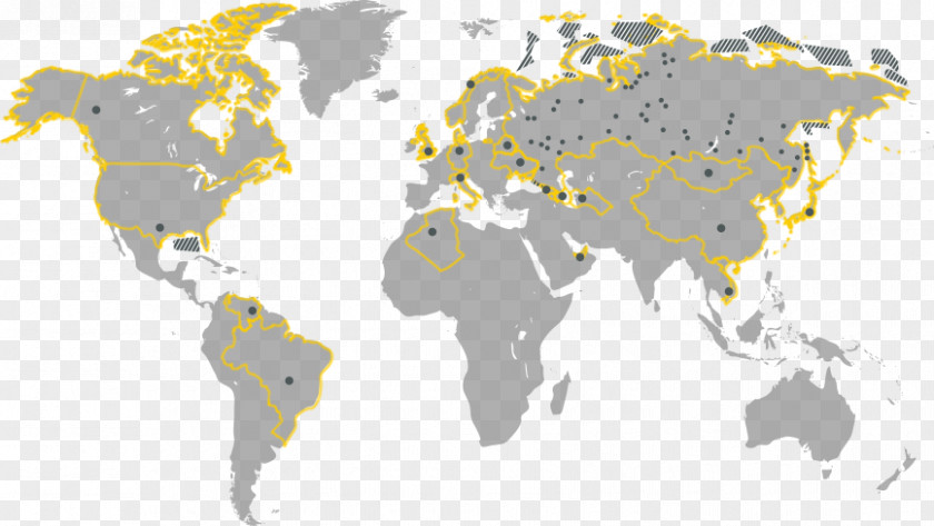 World Map Terberg Company PNG
