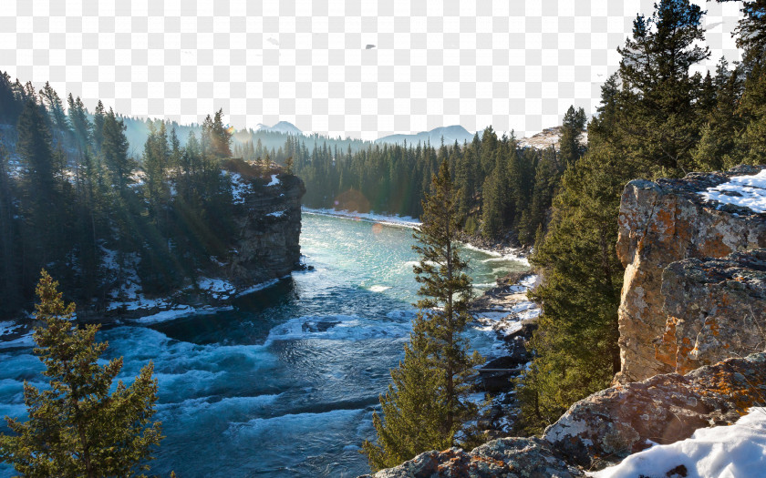 Alberta, Canada Twelve Banff National Park Bow River Canadian Rockies High-definition Television PNG