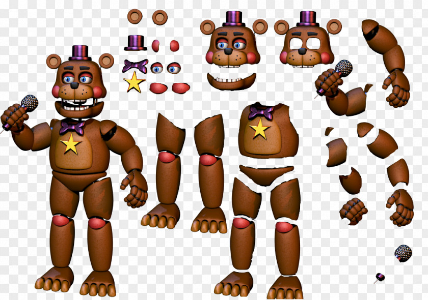 Animatronic Five Nights At Freddy's Freddy Fazbear's Pizzeria Simulator Animatronics Chuck E. Cheese's Image PNG