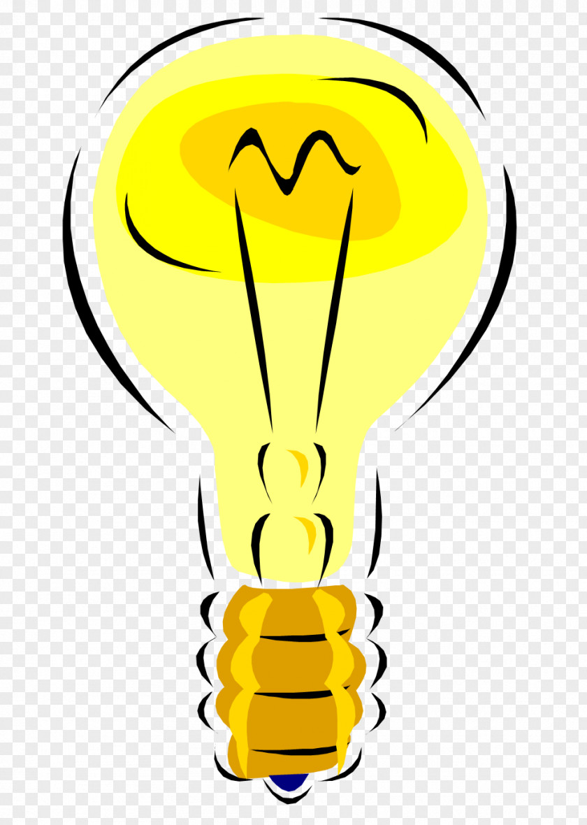 Bulb Incandescent Light Lamp Idea PNG