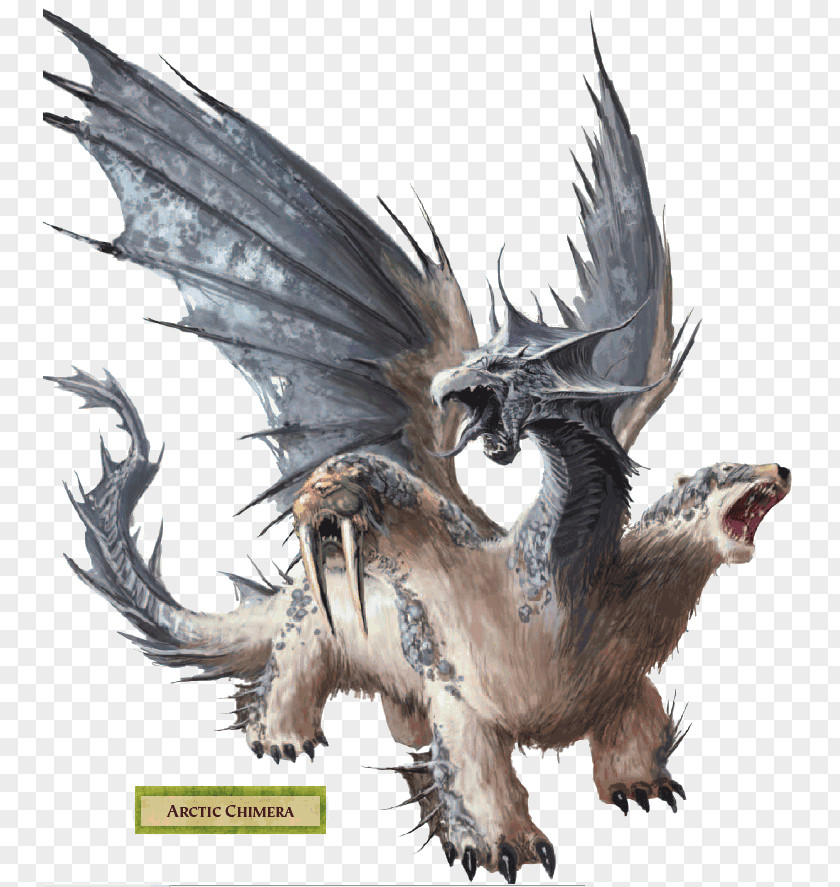 Chromatic Dragons Dragon Chimera Of Arezzo Warhammer Fantasy Battle Monster PNG