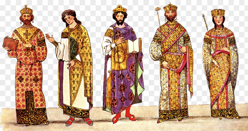 Fashion Byzantine Empire Byzantium Clothing Dress PNG