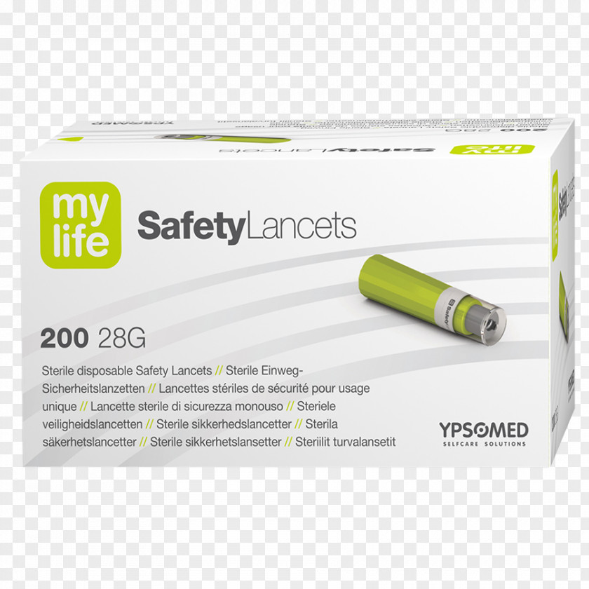 My Life Mylife 28G Safety Lancets X 200 Pen Needles Brand MyLife.com, Inc. PNG