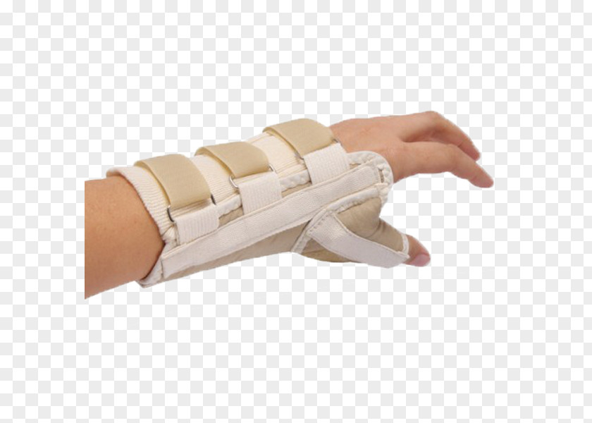 Spica Thumb Wrist Brace Splint PNG