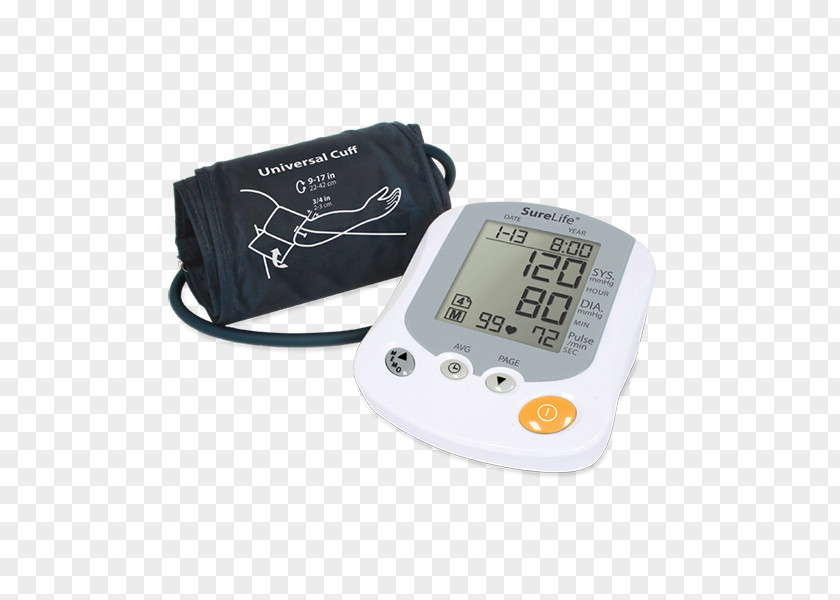 Blood Pressure Monitor Sphygmomanometer Health Monitoring PNG