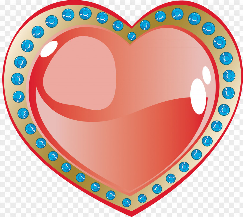 Diamond Heart-shaped Ruby ​​design Shape PNG