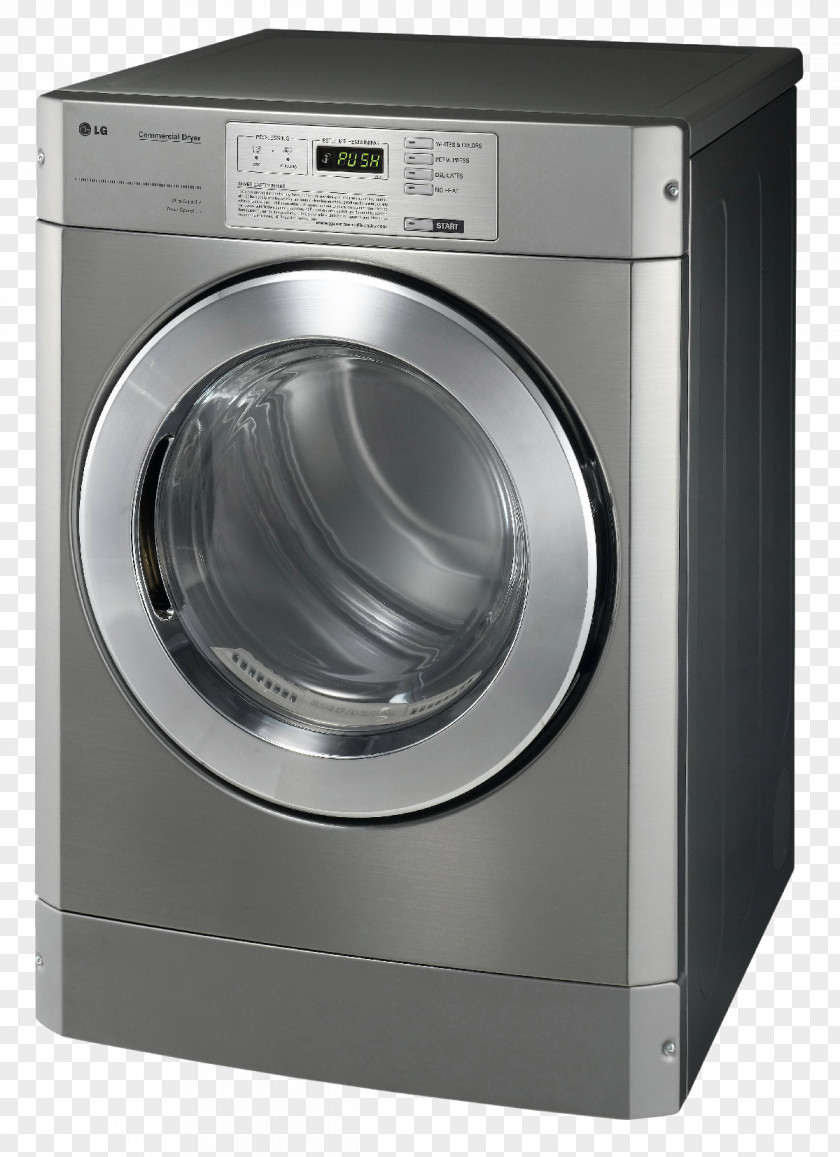 Dryer Clothes Industrial Laundry Machine LG Electronics Room PNG