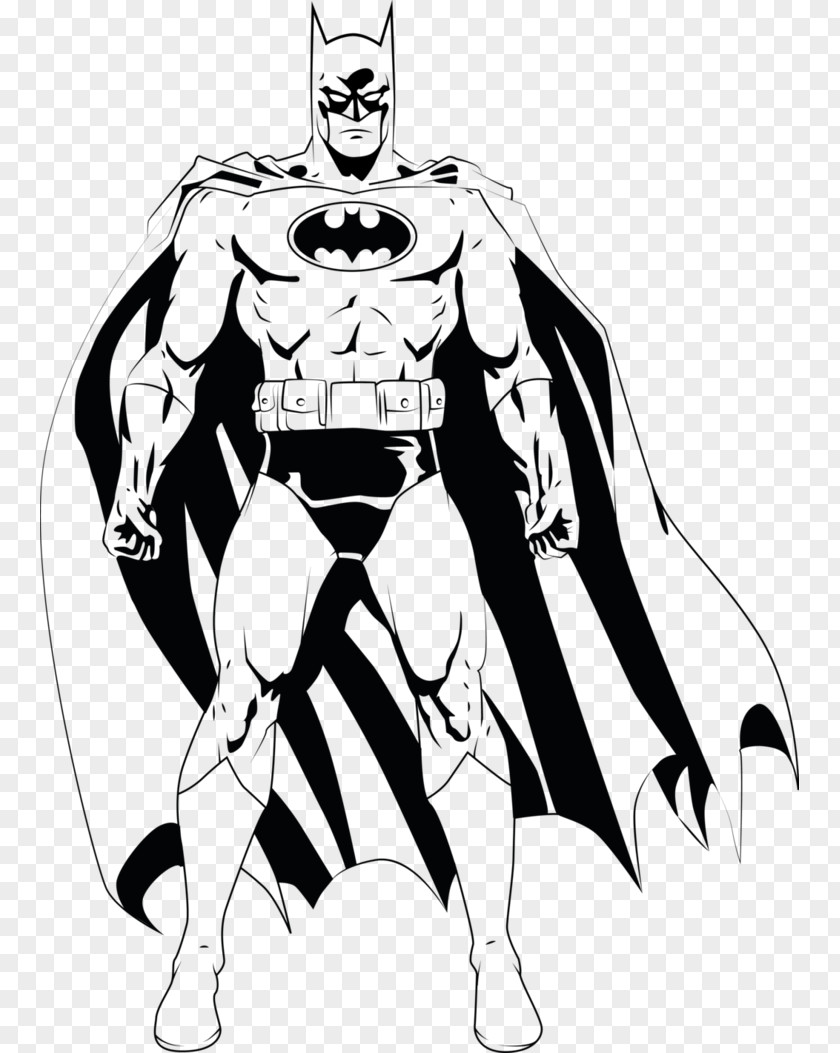 Vektor Batman Superman YouTube Line Art PNG