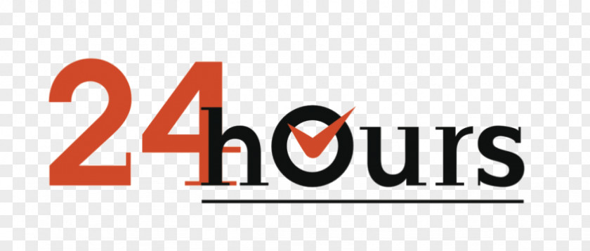 24 Hour Service Logo Brand Trademark PNG