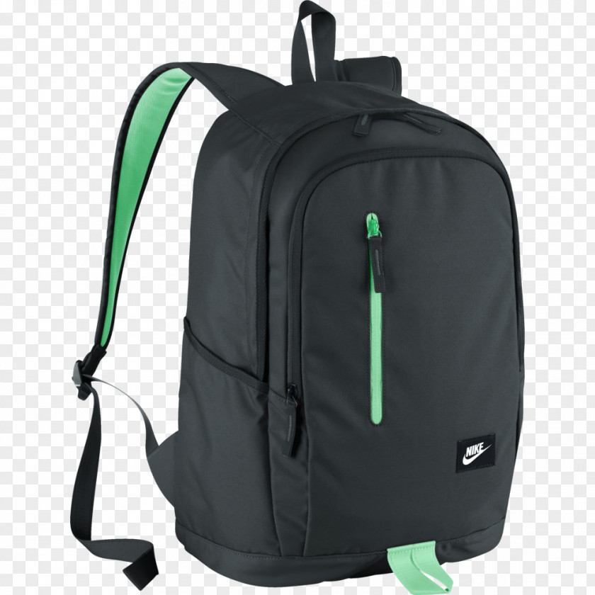 All Access Backpack Nike Soleday Bag Swoosh PNG