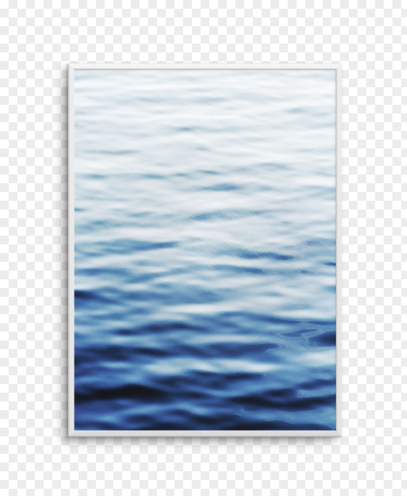 Design Poster Blue Picture Frames Wall PNG
