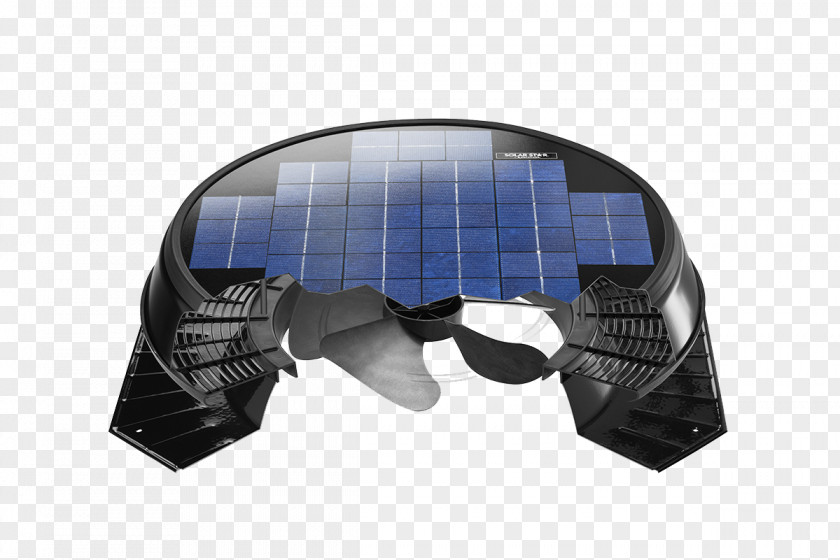 Fan Solar Star Attic Ventilation Power PNG