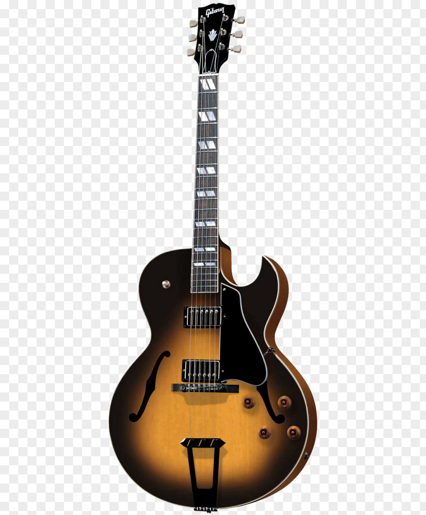 Guitar Gibson ES-335 ES-175 Les Paul Archtop PNG