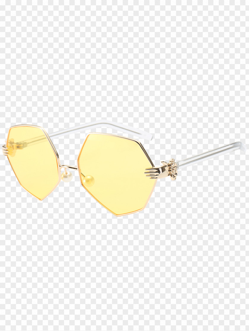 Irregular Border Sunglasses Light Eye Lens PNG