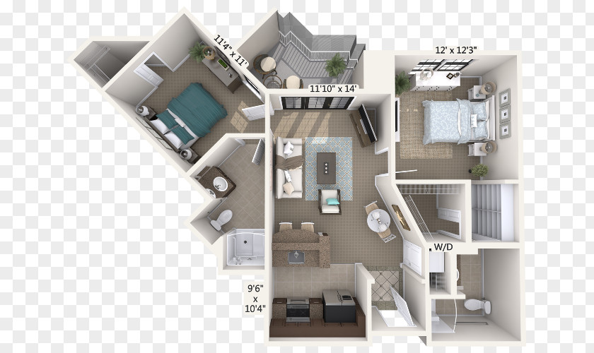 Memory CarePark Floor Winter Park Allegro Plan Bedroom Inspired Living At Tampa PNG