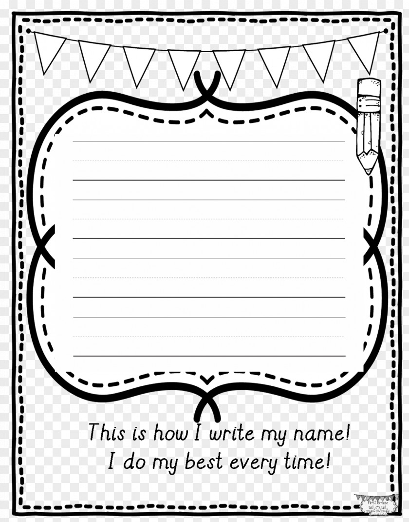 Packet Handwriting The Lodges Of Colorado Springs First Grade Calligraphy PNG